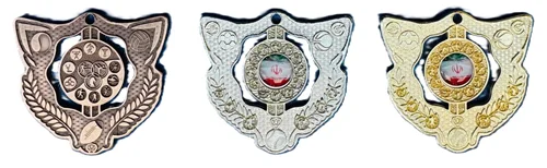 مدال قهرمانی مدل همگانی 03 بسته یک عددی