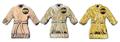 مدال قهرمانی کاراته 02 بسته یک عددی