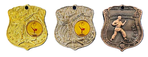 مدال قهرمانی کاراته 01 بسته یک عددی