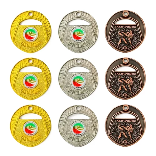 مدال قهرمانی مدل تکواندو بسته 9 عددی
