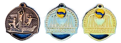 مدال قهرمانی والیبال بسته یک عددی