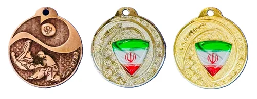 مدال قهرمانی هاپکیدو بسته یک عددی