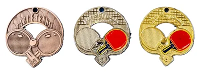 مدال قهرمانی پینگ پنگ بسته یک عددی