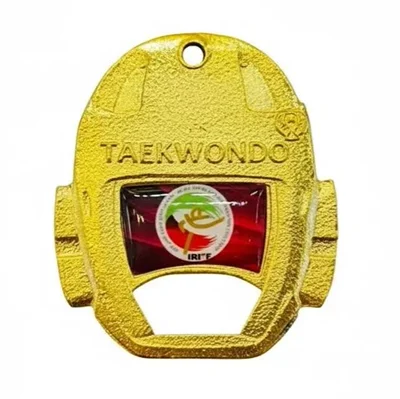مدال قهرمانی مدل کلاه تکواندو