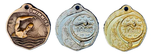 مدال قهرمانی شنا بسته یک عددی