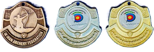 مدال قهرمانی تیر و کمان بسته یک عددی