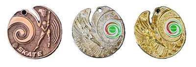 مدال قهرمانی اسکیت بسته یک عددی