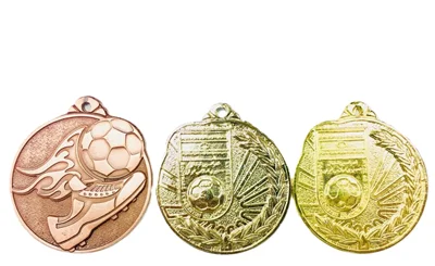 مدال قهرمانی فوتبال 02 بسته یک عددی